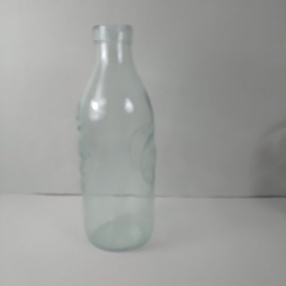 Absolutely Pure Milk Glass 10.5" Bottle Made In Italy Farmhouse Vintage - Picture 4 of 8